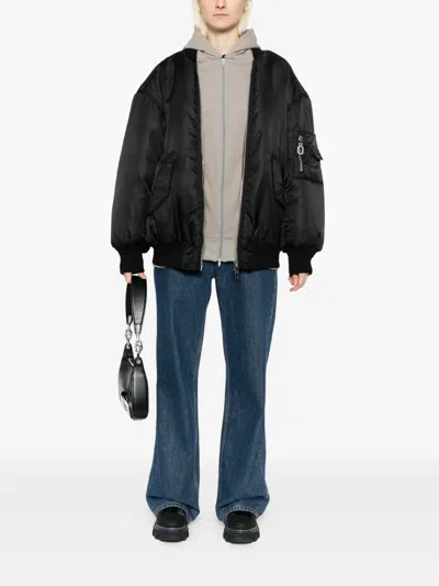 Ground Zero Double-layer Jacket In Black