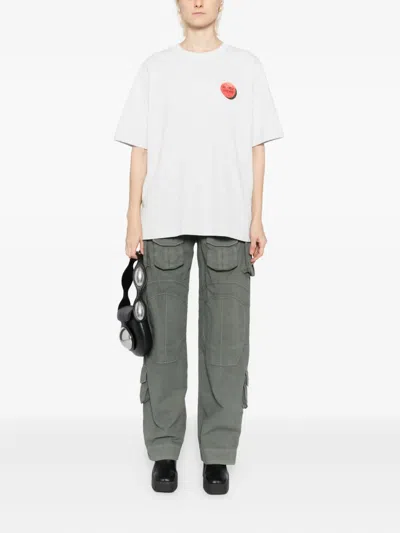 Ground Zero Printed T-shirt In White