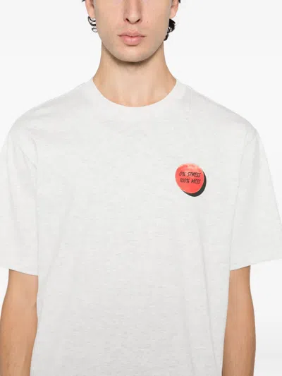 Ground Zero Printed T-shirt In White