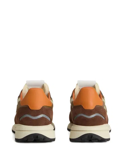 Woolrich Panelled Trainers In Brown