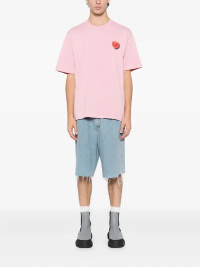 Ground Zero Printed T-shirt In Brown