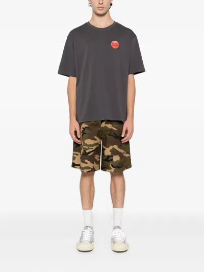 Ground Zero Printed T-shirt In Gray