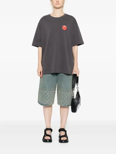 Ground Zero Printed T-shirt In Gray