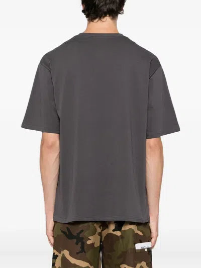 Ground Zero Printed T-shirt In Gray