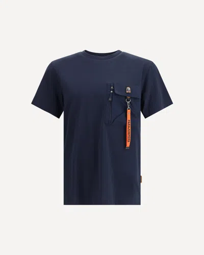 Parajumpers Short Sleeve T-shirt In Blue