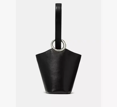 Kate Spade New York Mini Halo Fine Grain Leather Bucket Bag In Black
