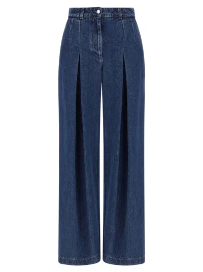 Dolce & Gabbana 5 Pocket Denim Pants In Blue