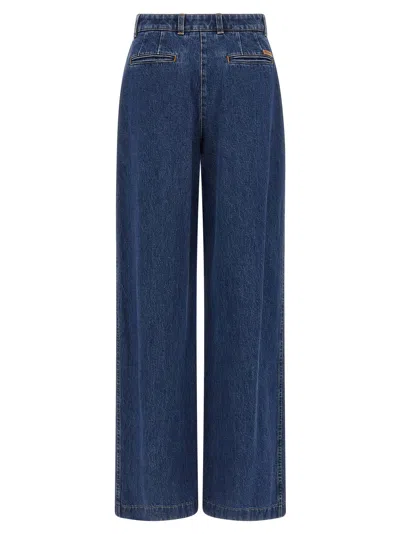 Dolce & Gabbana 5 Pocket Denim Pants In Blue