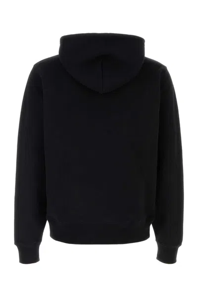 Burberry Simon Hoodie With Front Pocket And Hood In Black
