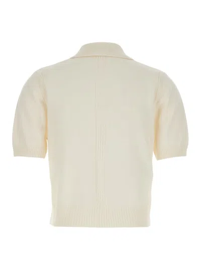 Pinko Pull Polo In Neutral