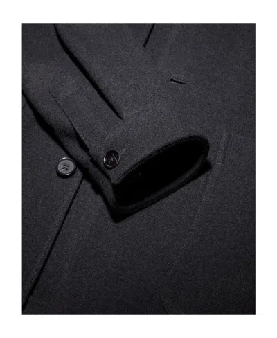 Zegna Jerseywear Wool And Cashmere Alpe Chore Jacket In Black