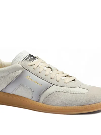 Santoni Dbs Oly Sneakers In White