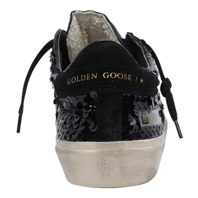 Golden Goose Synthetic Fabric And Leather Running Sneakers In Black
