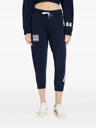 Dsquared2 Logo Track Pants In Blue