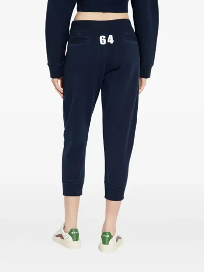 Dsquared2 Logo Track Pants In Blue
