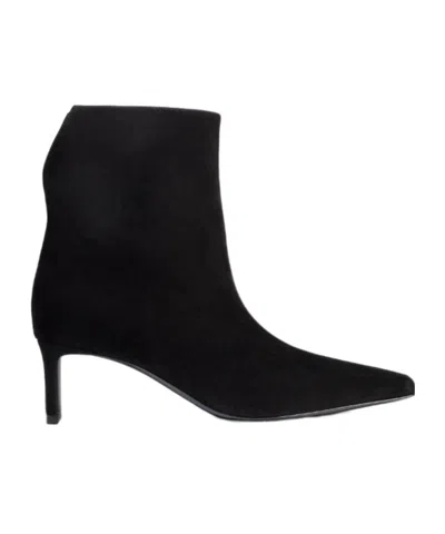 Khaite Refined Mini Ankle Boots With Sleek Blade Heel In Black