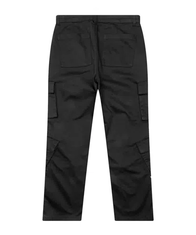 Represent Cargo Trousers Featuring Multiple Pockets In Black