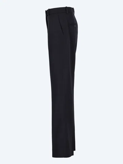 Acne Studios Belt Loop Casual Pants In Black