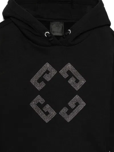 Givenchy Crystal-embellished Hoodie In Black