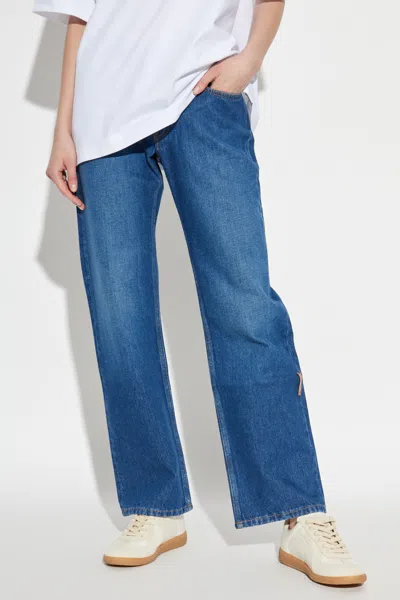 Off-white Five-pocket Jeans In Blue