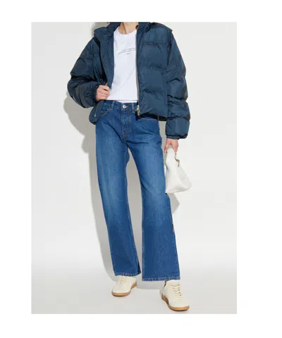 Off-white Five-pocket Jeans In Blue