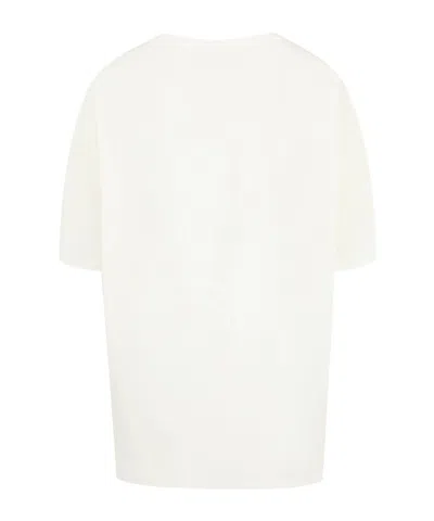 R13 Leave Me Alone Relaxed Tee In White