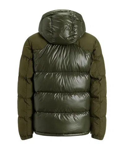 Polo Ralph Lauren Military Green Down Jacket In Green