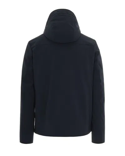 Woolrich Giubbino Soft Shell Pacific Blu In Blue