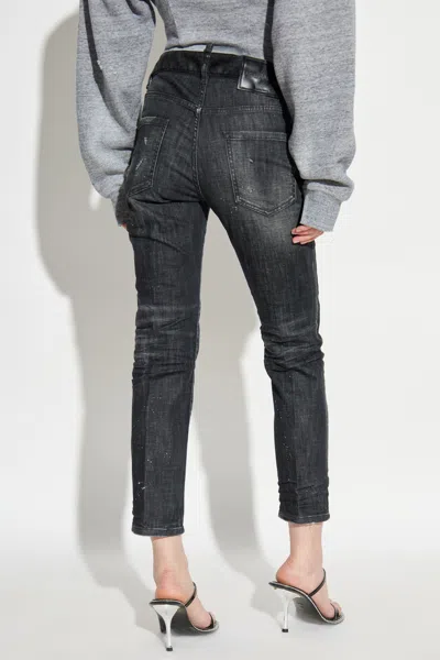 Dsquared2 Nirvana Jeans In Black