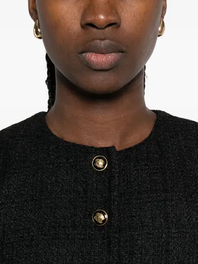 Sandro ボタンディテール ミニドレス In Black