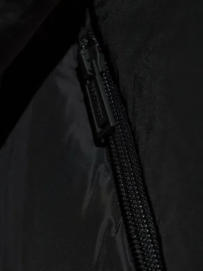 Dsquared2 フーデッド キルティングコート In Black