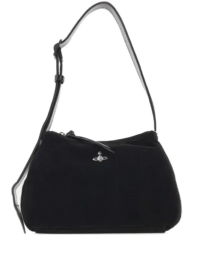Vivienne Westwood Kate Shoulder Shoulder Bag In Black