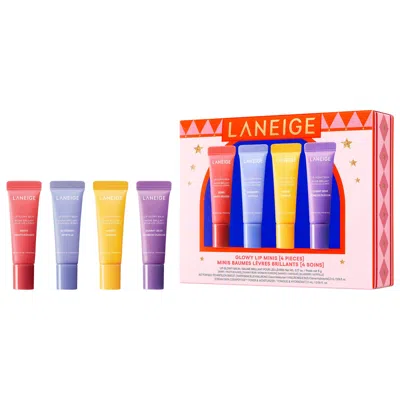 Laneige Glowy Lip Minis Set In Multi