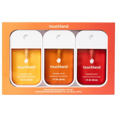 Touchland Limited Edition Power Mist Hydrating Hand Sanitizer Seasonal Trio Set In Multi