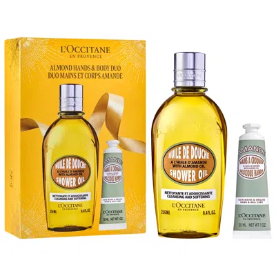 L'occitane Almond Body & Hand Gift Set In Gold