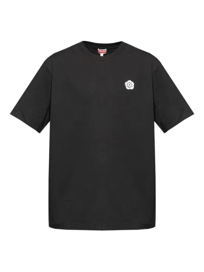 Kenzo Boke Flower 2.0 Classic Cotton T-shirt In Black