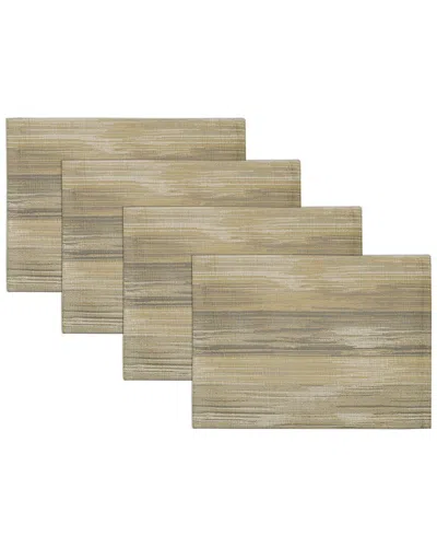 Villeroy & Boch Set Of 4 Radcliffe Jacquard Placemat In Neutral