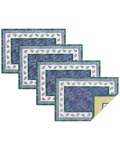 Villeroy & Boch Set Of 4 Switch Placemat In Blue