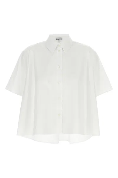 Loewe Trapeze Shirt In White