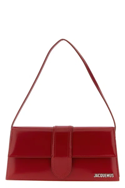 Jacquemus La Petite Pochette Rond C Shoulder Bag In Red