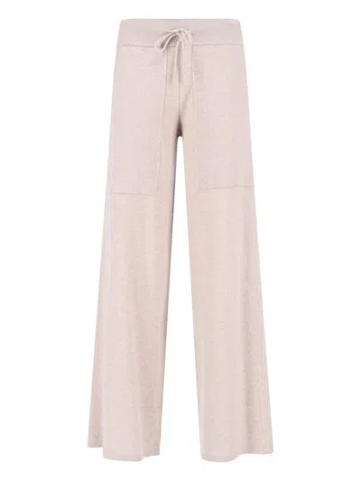 Lisa Yang Drawstring Track Pants In Neutral