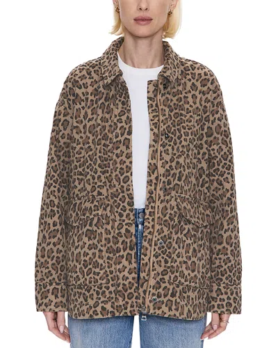 Pistola Cecile Leopard Jacket In Feline In Animal Print