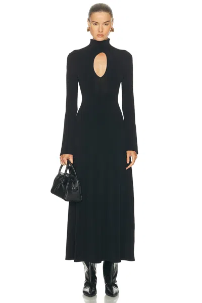 Cult Gaia Santo Long Dress In Black