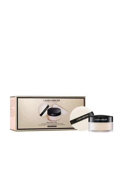 Laura Mercier Indulgent Icons Ultra-blur Translucent Loose Setting Powder And Puff Set 29g