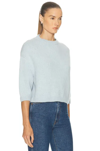 Khaite Atmosphere Blue Cashmere Sabina Sweater In Blue