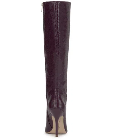 Jessica Simpson Lovieinn2 Knee High Boot In Burgundy