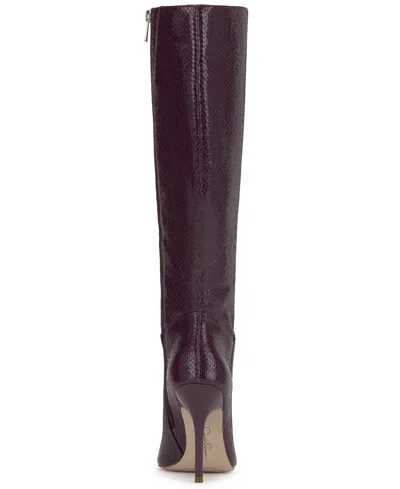 Jessica Simpson Lovieinn2 Knee High Boot In Burgundy