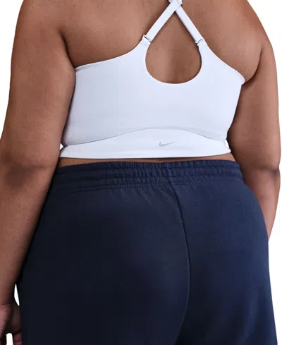 Nike Sportswear Plus Size Phoenix Fleece High-waist Oversized Sweatpants In Blue