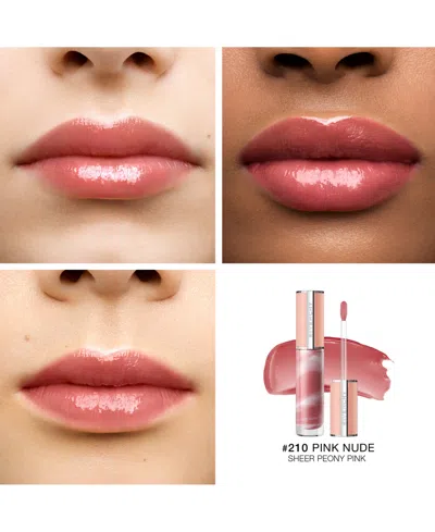 Givenchy Rose Perfecto Liquid Lip Balm In 210 Pink Nude