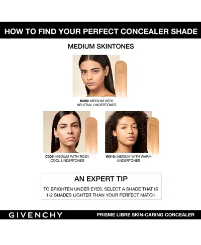 Givenchy Prisme Libre Skin-caring Concealer In Nude